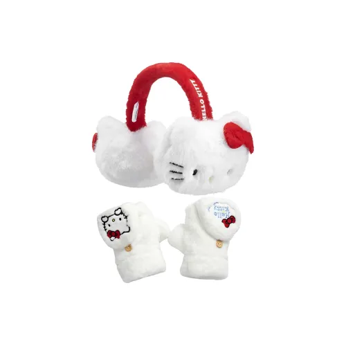 Санрио Полиэстер Трикотаж Перчатки Женские