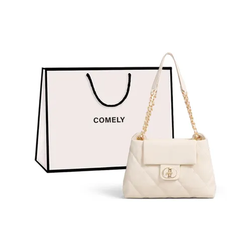 COMELY Коровья кожа с синтетической кожей сумка через плечо сумка на плечо стандартная женская белая