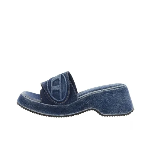 DIESEL Слипоны Синие Женские