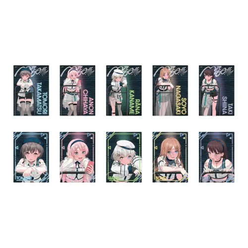 BUSHIROAD BanGDream! IT'S MyGO!!! C104 DEALER Спасение PHOTO Открытка с аниме-тематикой