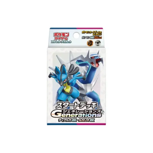 POKEMON Launch Deck Генерации Деоксис EX Люкарио и Карты для дуэлей Целая коробка