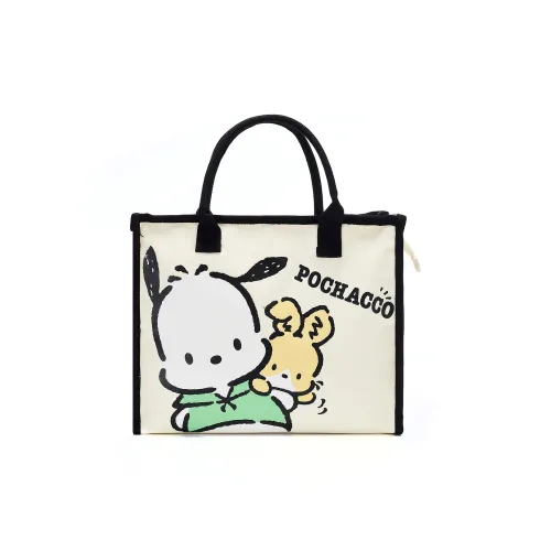 Sanrio Polyester Tote Bag Women's Black White