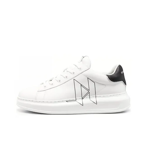 KARL LAGERFELD Низкий топ Скейтборд Кроссовки Мужские Белые