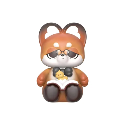 POP MART Fu Bao Bedtime Story Sleepy Little Fu Ni Модные Фигурки 11,5 см