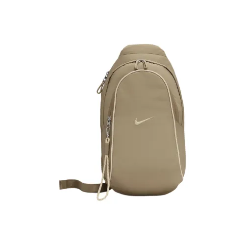 nike Переработанный полиэстер Одно плечо Сумка через плечо Sling Сумка Унисекс Хаки