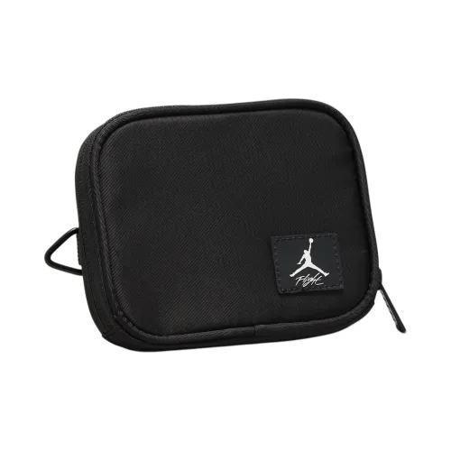 Jordan Nylon Wallet Unisex Black Джордан Нейлон Кошелек Унисекс Черный