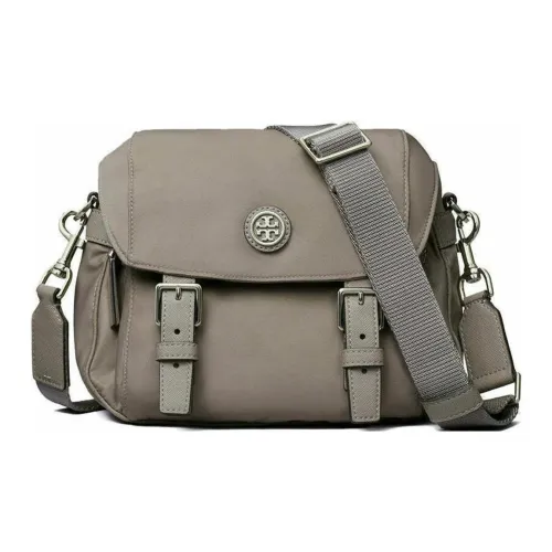 Tory Burch Нейлоновая сумка-мессенджер сумка через плечо женская хаки