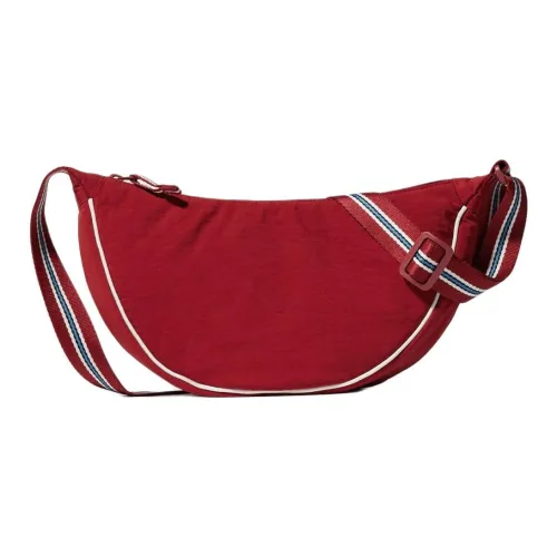 UNIQLO Полиамид Пельмени Сумка Сумка через плечо Сумка на плечо Стандартная Женская Кораллово-красный