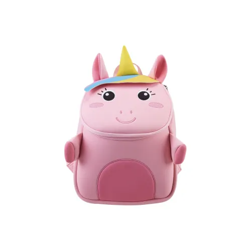 NOHOO Ткань Рюкзак Стандартный Детский Розовый