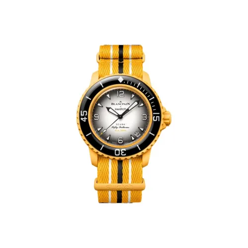 SWATCH Автоматический Механический Механизм Мужские Часы 42,3 мм Белый