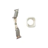 Серо-абрикосовый + Молочно-белый, оболочка