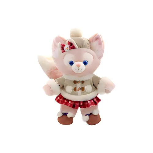 Disney 2021 Christmas Линабелл Клетчатый Юбка Стиль Куклы Плюшевая кукла Трубы Высокий Шанхайский Дисней