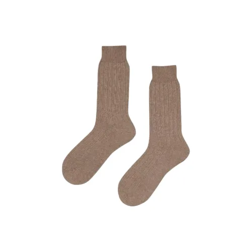 BERLUTI Носки Crew Мужские 1 упаковка Теплый Бежевый