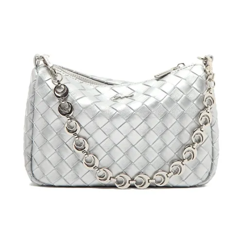 MICOCAH ПУ (полиуретан) Сумка через плечо Сумка на плечо Женская Мягкая Серебряная Магическая Черная