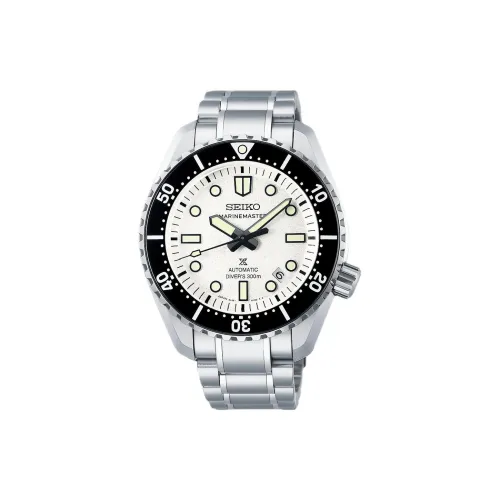 SEIKO Автоматический/Ручной Механизм Мужские Часы 42,6 мм Белый