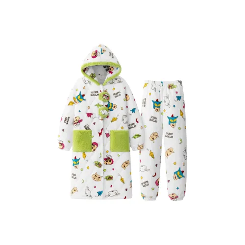 Gongdie x LABIXIAOXIN LIANMINGKUAN Пижамный комплект Унисекс Белая сумка для покупок