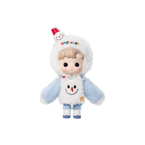 POP MART Коллаборация HACIPUPU Снеговик Посещение Модные Фигурки