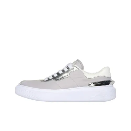 Skechers MARK NASON Низкий Топ Повседневная Обувь Женская Серый Серебряный