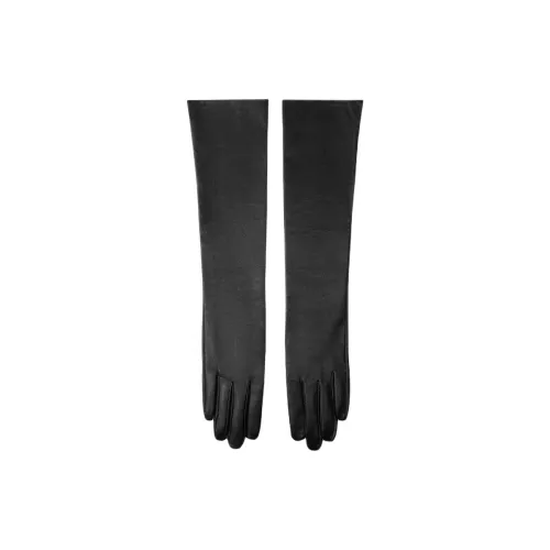 ZARA Овчина, Хлопок, Эластан Перчатки Женские