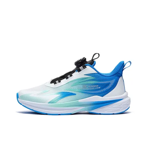 361°KIDS Беговые кроссовки Low Top 361 градус Белый/Serene Зеленый/Natural Синий Унисекс