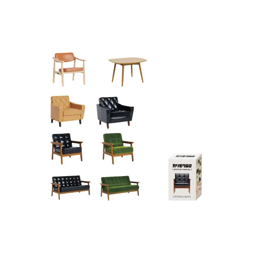 GIFTED MINDS Миниатюрная мебель Hobby Model Мини сувениры и украшения Сценарий Слепые коробки Один Blind Коробка Целая коробка 9 шт