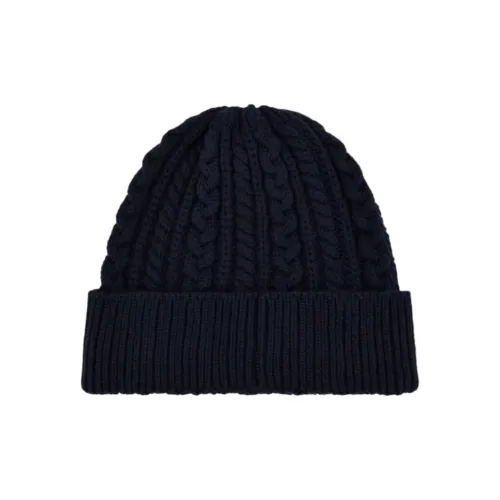 CANALI Трикотажная ткань Wool Beanies Унисекс Темно-синий