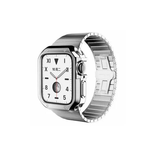 MSSM Ремешок Apple Совместимость Нержавеющая сталь Материал IWatch S11 S10 S9 8 7 6 SE Ultra 190 мм 46 Часы Циферблат