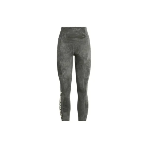 Under Armour Глина Зеленый Женские Штаны для Йоги