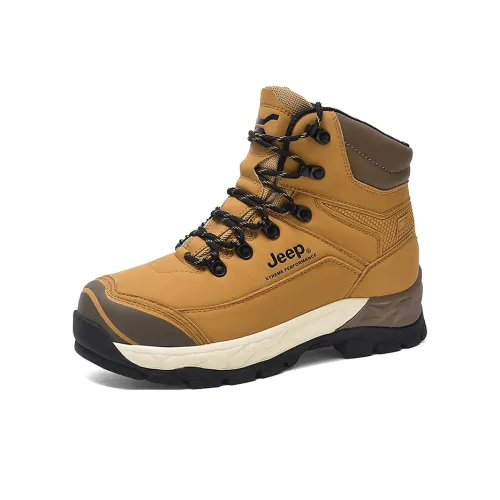 JEEP Амортизация Износостойкие Высокие Кеды Походная обувь Мужская