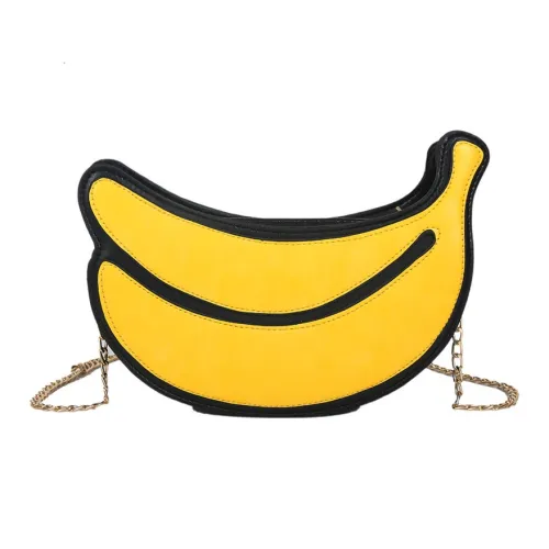 DALO ПУ (полиуретан) Сумка через плечо Стандартная Женская Желтая