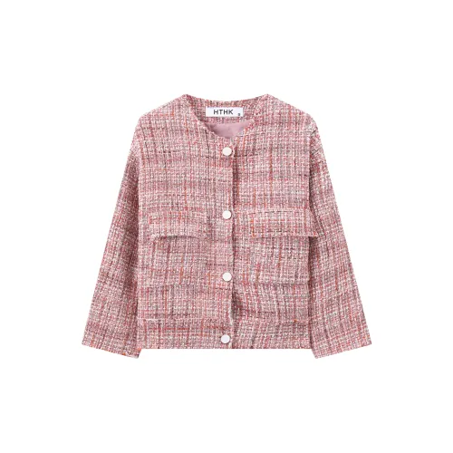 HTHK Куртки Пальто Женские Розовый