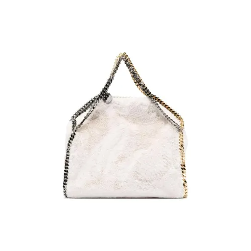 Stella McCartney Falabella Искусственный мех Сумка-тоут Сумка для покупок Сумка через плечо Сумка для женщин цвет Слоновая кость