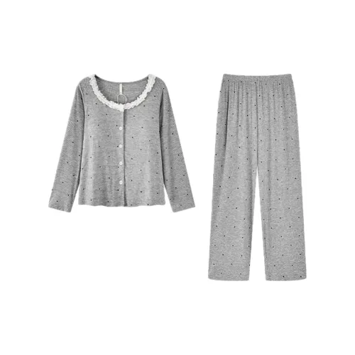 WANANNI Пижамный комплект женский серый