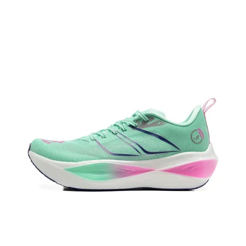 DUANGOU Беговые кроссовки Low Top Зеленый/Синий Moon Унисекс