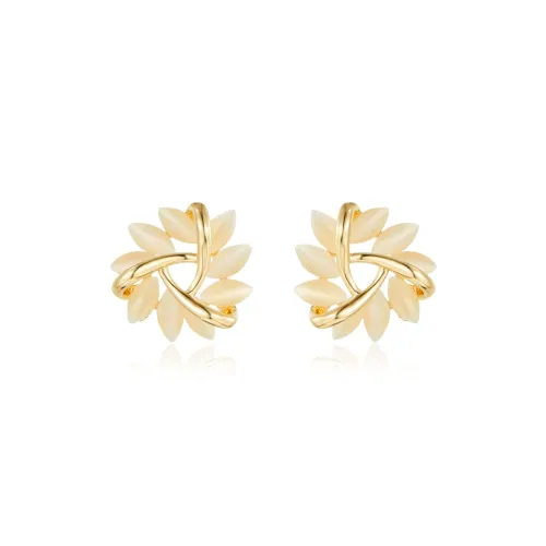 OFLY Серебро S925 Серьги-гвоздики Женские