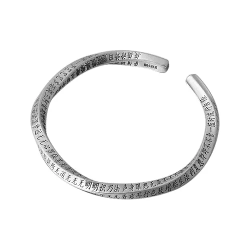 TUTAE Сплав Браслеты Унисекс Серебряный