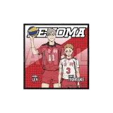 Яку Морисукэ X Вороний Перо-серый Levi Позиционирование стиля