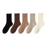 Чёрный + Кофейный + Светлый Верблюжий + Бежевый Серый + Молочный Белый