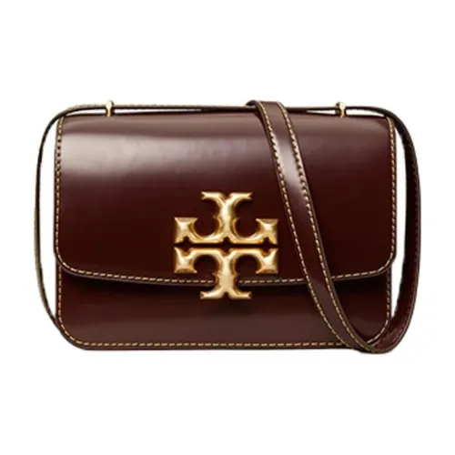 TORY BURCH ELEANOR Коровья кожа Сумка через плечо Сумка на плечо Большая Женская Danhun Виноградный Красный