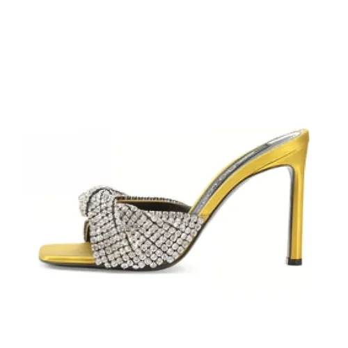 SERGIO ROSSI Слипоны Женские Желтый Зеленый