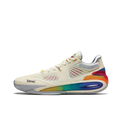 ANTA KT10 Баскетбольные кроссовки MID Топ Rocco/Экрю Мужской