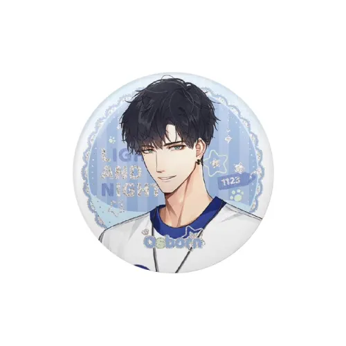 Light and Night x Maltese Осборн Коллаборация Значок Значки