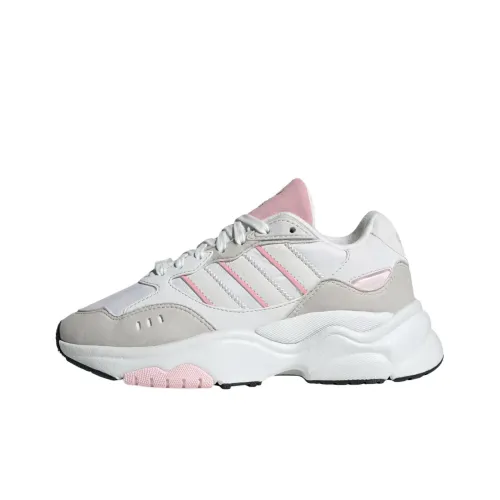 Adidas Originals Retropy F90 Slip-resistant Abrasion-resistant Low Top Kids Lifestyle Shoes White Gray Teenagers Adidas Originals Retropy F90 Противоскользящие Устойчивые к истиранию Низкие Кеды для детей Lifestyle Белый Серый Подростки