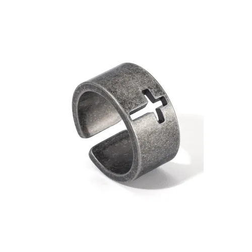 KING OF BLING Кольца из титанового стального сплава Унисекс Год Змеи Удачи