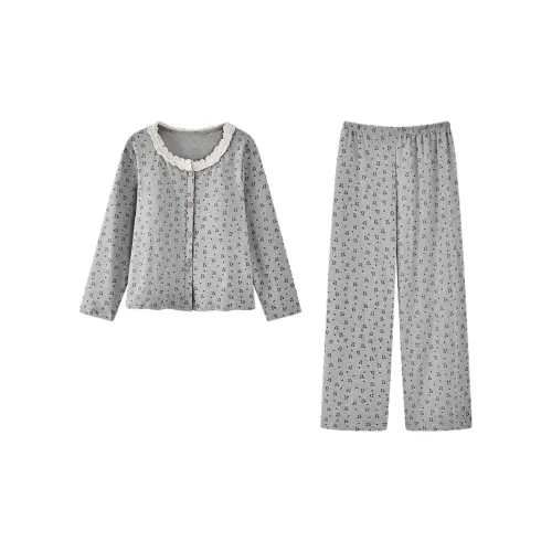 WANANNI Пижамный комплект женский серый