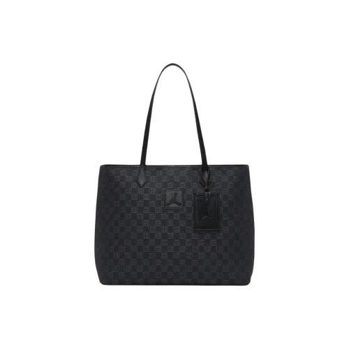 Джордан Полиэстер Тоут Сумка Сумка для покупок Сумка через плечо Сумка Унисекс Черная