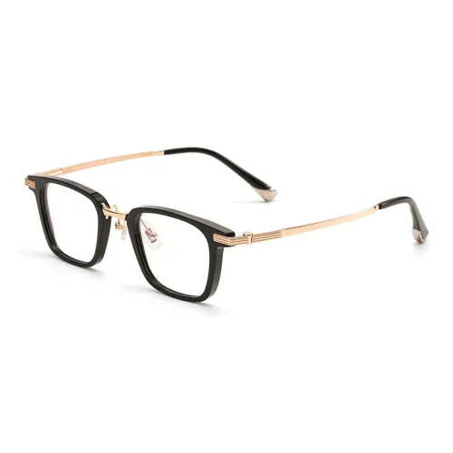 JEEP Титан Квадрат Оправы для очков Унисекс Черный