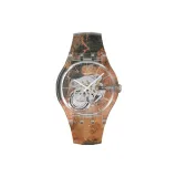 Многоцветный циферблат часов