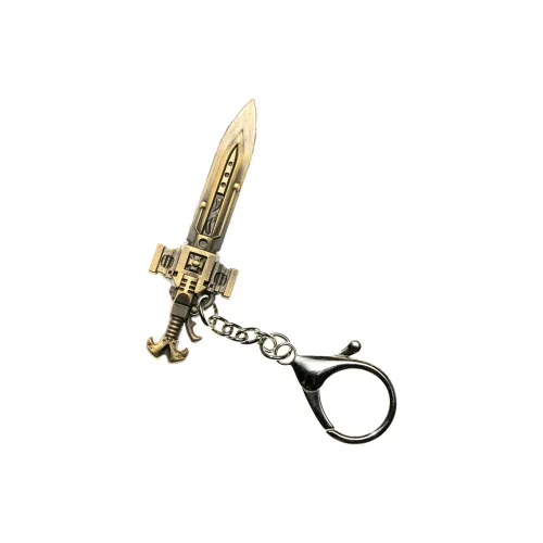 STARFORGED EMPEROR'S Guard Лезвие SHARP Брелок Warhammer 40K Мерч Меч и Щит Оружие Подвески аниме-тематики