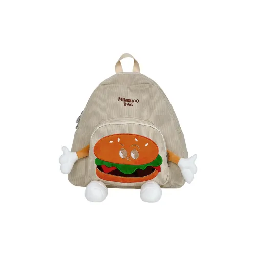 Single Warehouse Нейлон Рюкзак Унисекс Экрю Хаки Желтый Коричневый